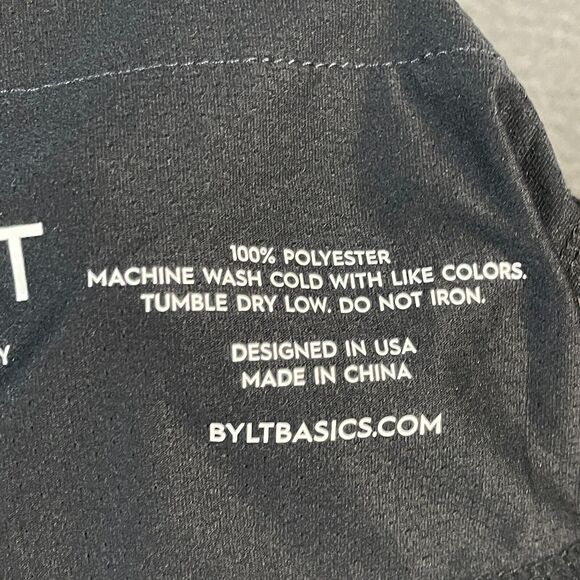 BYLT Pants Mens Medium (Fits 33x31) Blue Slim Fit Everyday Pant Stretch Casual - Picture 5 of 15